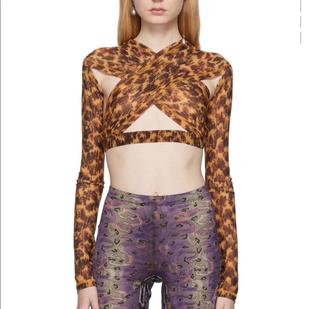 KNWLS by Charlotte Knowles Cross Over Top